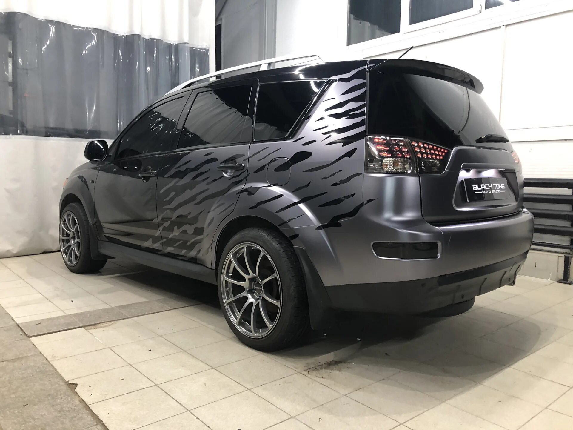 Какие мы щас. - Mitsubishi Outlander XL, 2,4 л, 2008 года тюнинг DRIVE2