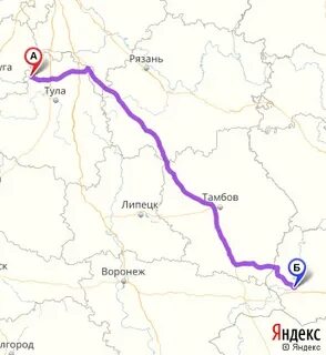 Брянск алексин расстояние