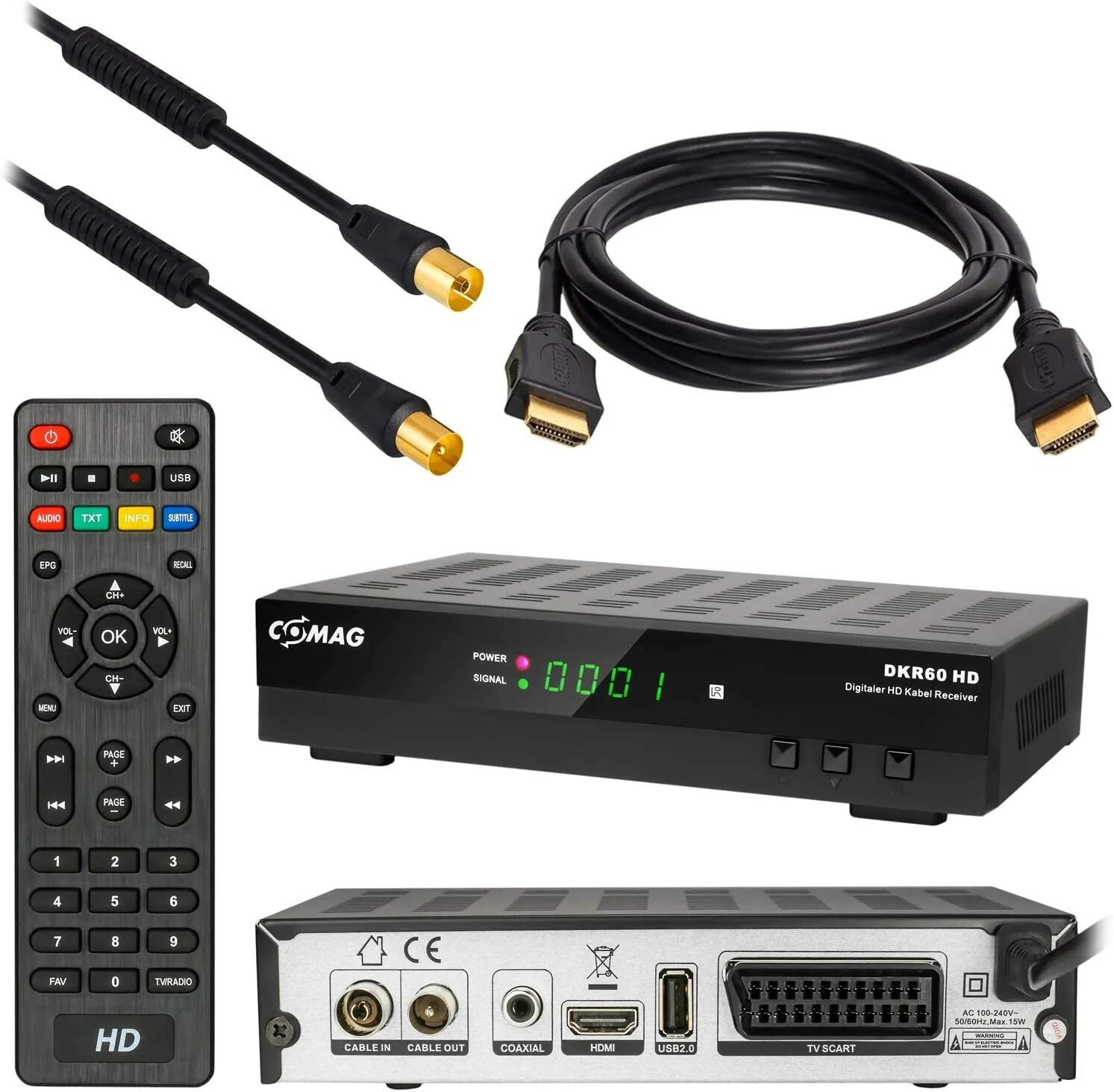 Кабельный тюнер DVB-C. DVB C Digital Cable Receiver. Ресивер Comag. Приемник кабельный абонентский DVB-C HD dcd2304.