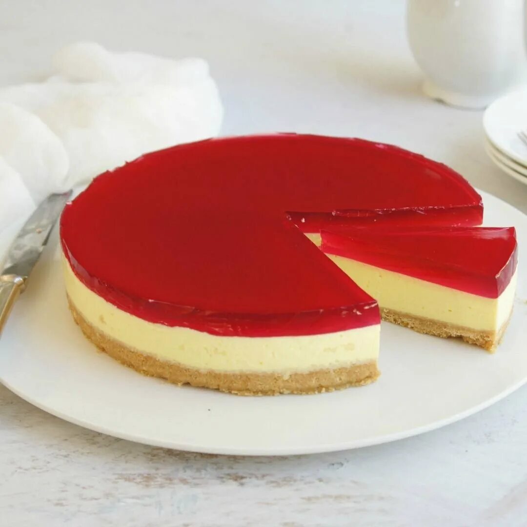 чизкейк без выпечки с маскарпоне.