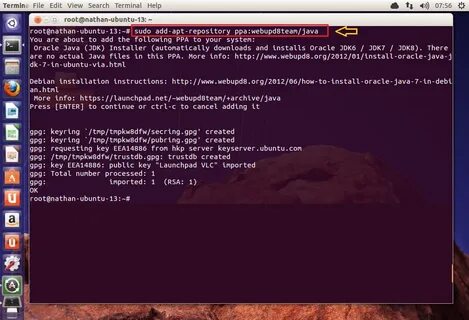 Debian java install