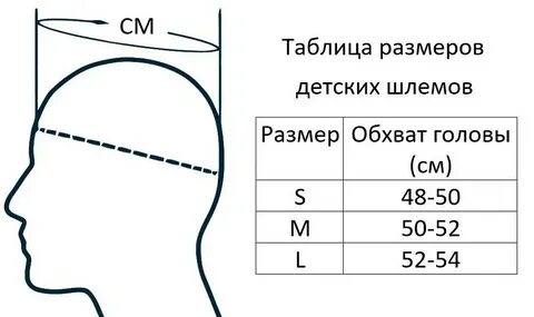 Размер шлема 57