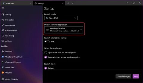 Терминал windows