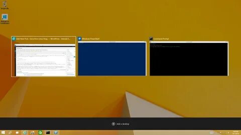 Windows tab