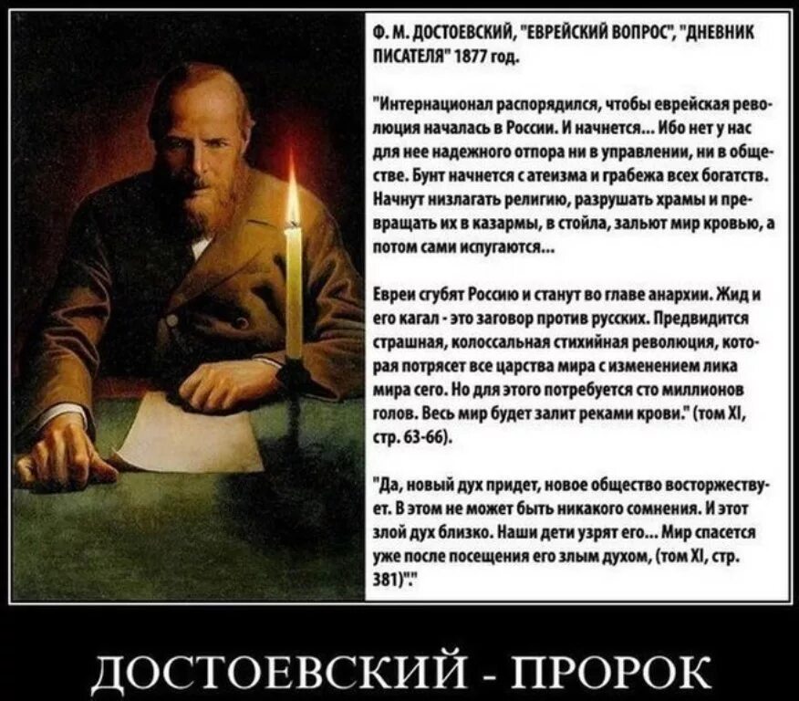Что имел ввиду достоевский. Фёдор михайлович достоевский о евреях. достоевский и евреи. евреи погубят россию ф и достоевский. высказывания достоевского о евреях.