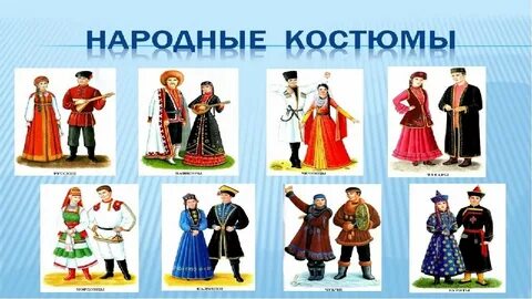 Одежда разных национальностей
