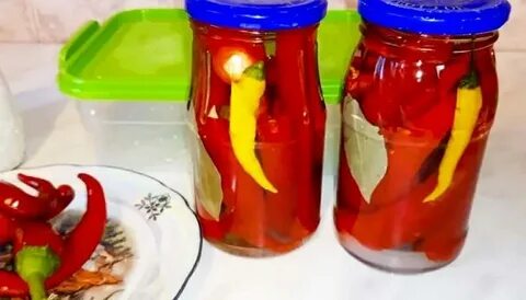 Маринованные перцы холодным способом