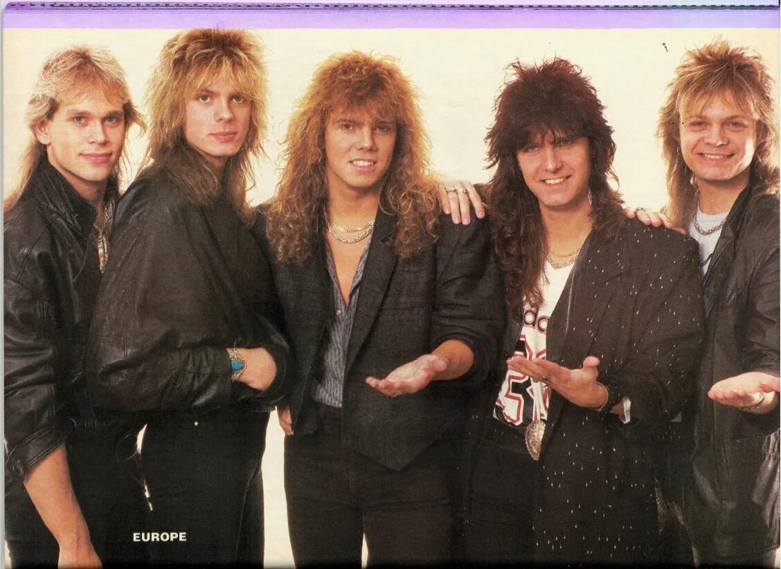 Europa final. Группа Europe. Джоуи Темпест the Final Countdown. Europe состав группы. Europe Band 1986.