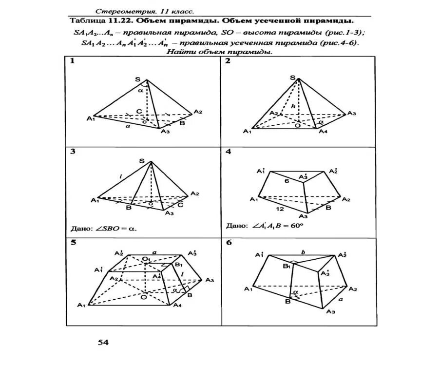 Пирамида и призма 10 класс самостоятельная. Усечённая Призма чертёж. Таблица 11.11 пирамида усеченная пирамида решение. Задания на готовых чертежах по стереометрии 10-11 класс Ковалева. Стереометрия таблица 11.8 правильная пирамида.
