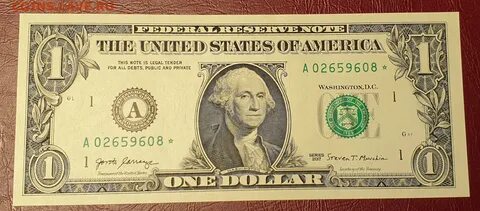 1 доллар 2017 сша