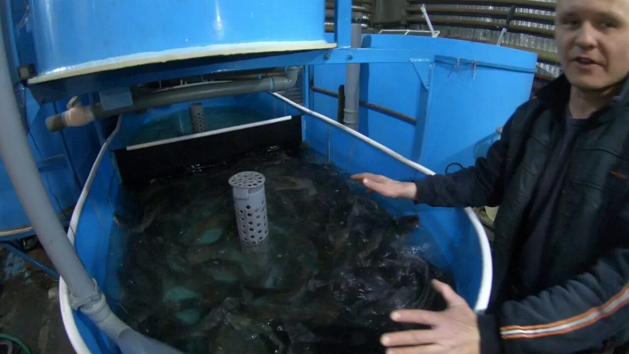 Вращающийся биофильтр для узв. Камера на ферме. Узв видео. Узв видео. Узв форель.