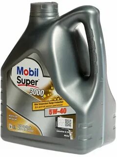 Масло мобил 5w40 3000 4 литра