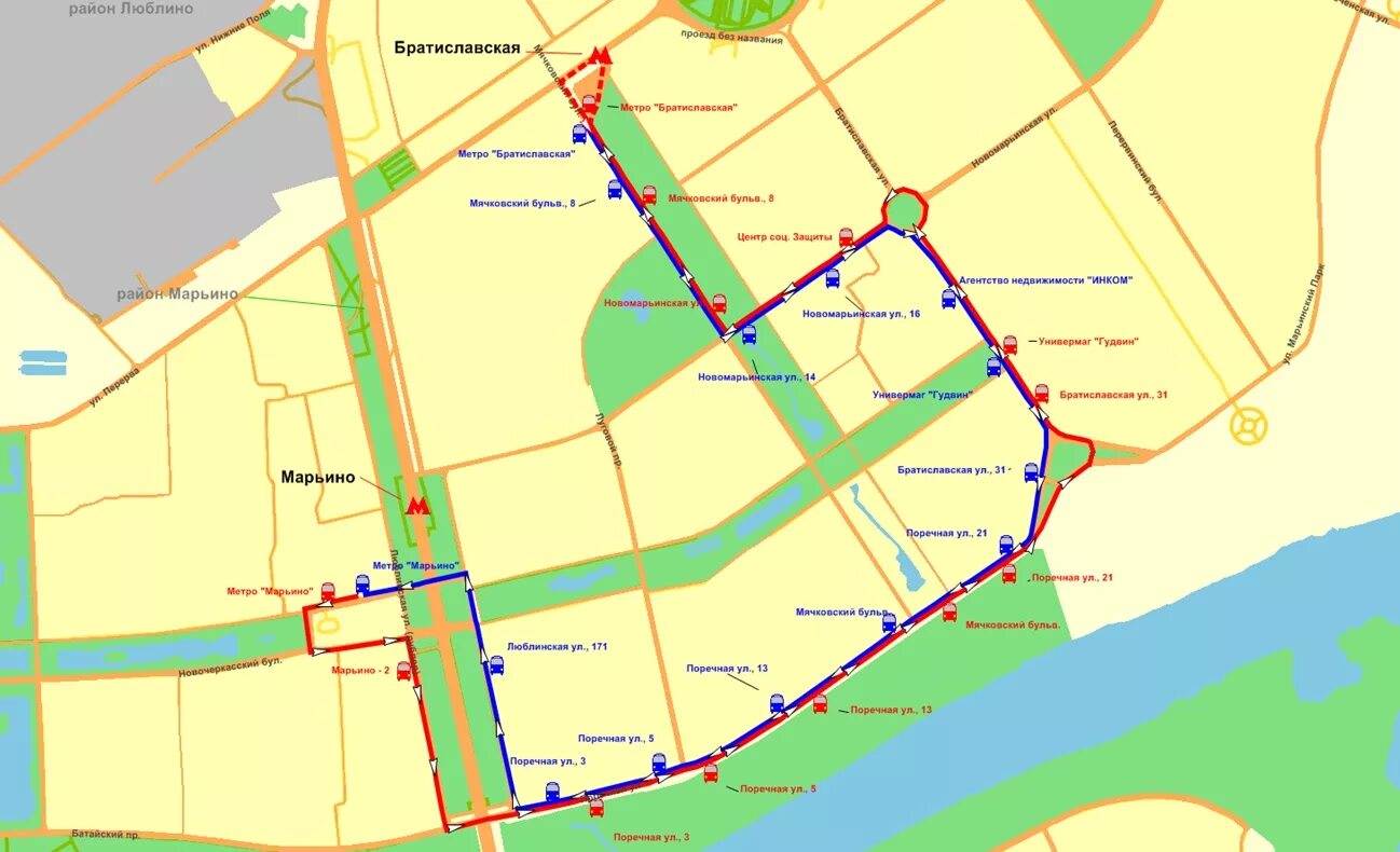 Схема автобусных маршрутов района Марьино. Автобус Люблино. Маршруты маршрутов общественного транспорта Марьино. Автобусы в Марьино.