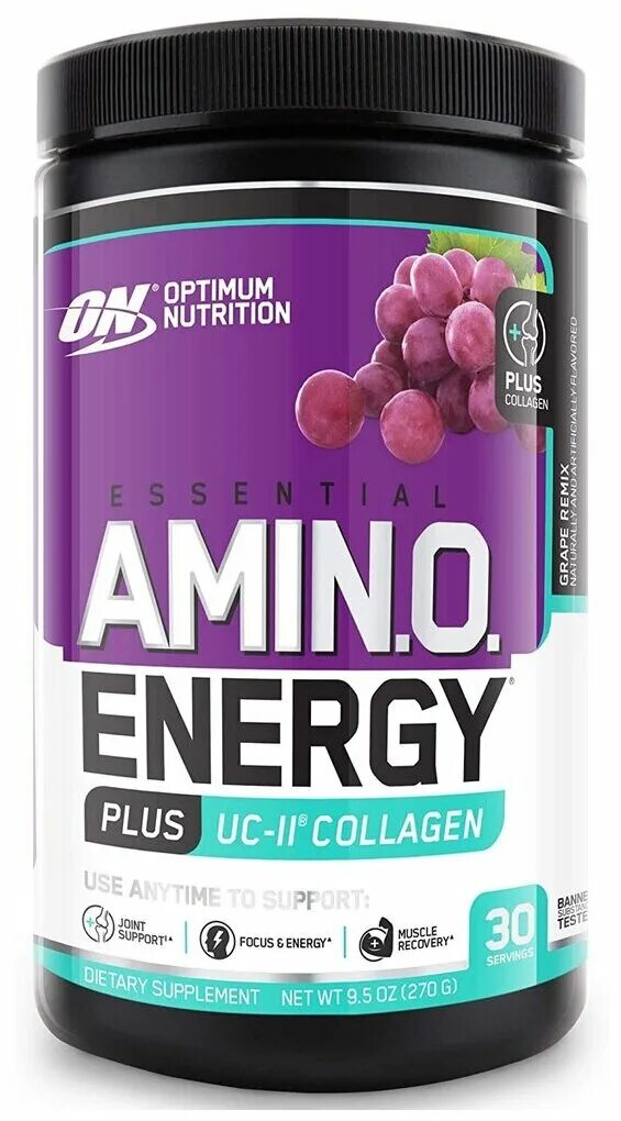 Аминокислотный комплекс Optimum Nutrition Essential Amino Energy. Essential Amino Energy Plus UC - II Collagen. Коллаген Optimum Nutrition. Optimum Nutrition Amino Energy (270г) черничный Мохито.