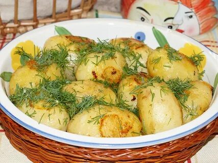 Посыпать картошку