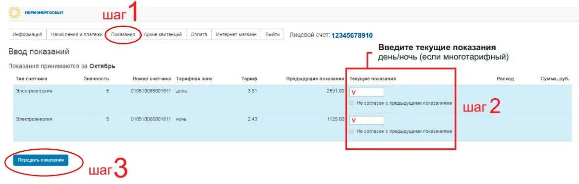Как заполнять показания счетчиков электроэнергии в личном кабинете. Показания счетчиков электроэнергии Пермь. Пермэнергосбыт лицевой счет. Показания счетчиков Пермэнергосбыт.