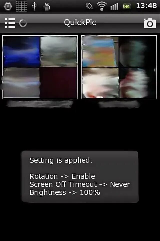 Auto settings. Auto settings