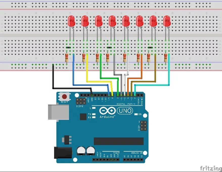 Connect series. Разводка платы ардуино уно. Arduino uno перечень элементов. Принципиальная схема Arduino uno. Ардуино uno бегущие огни.