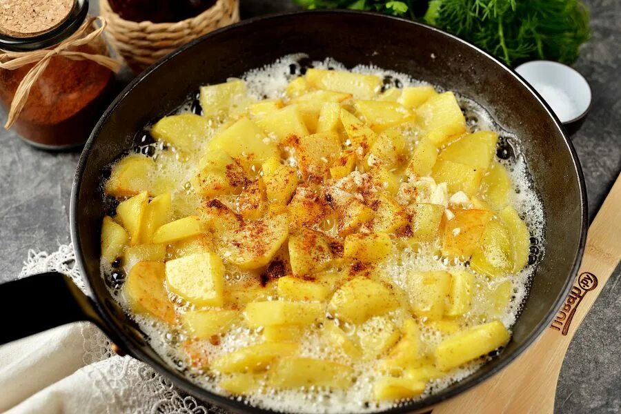 Картошка, запеченная в чесночном масле OK.RU