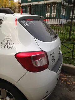 Спойлер рено