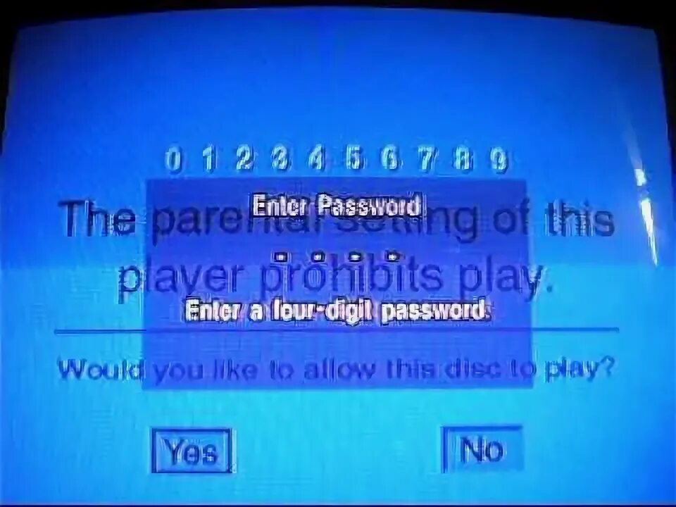 Control password