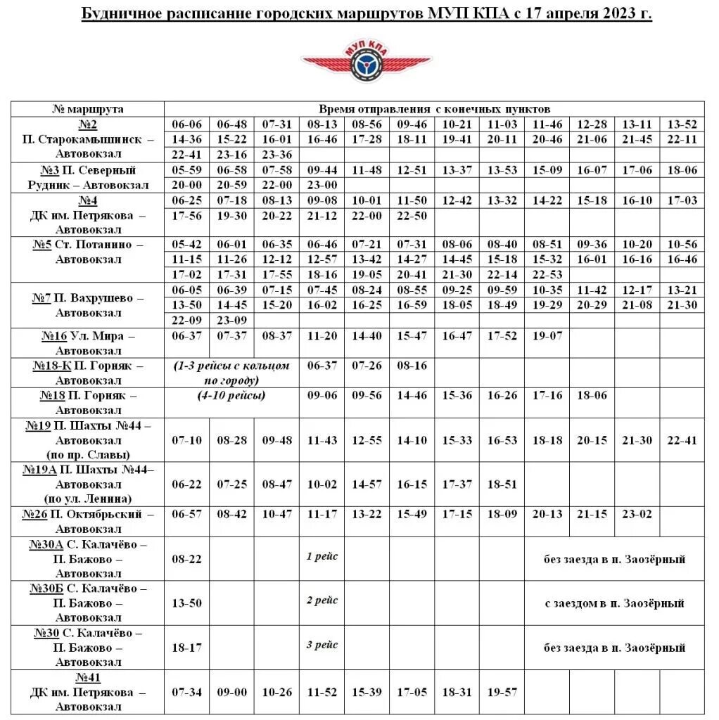 Расписание 172 маршрутки копейск