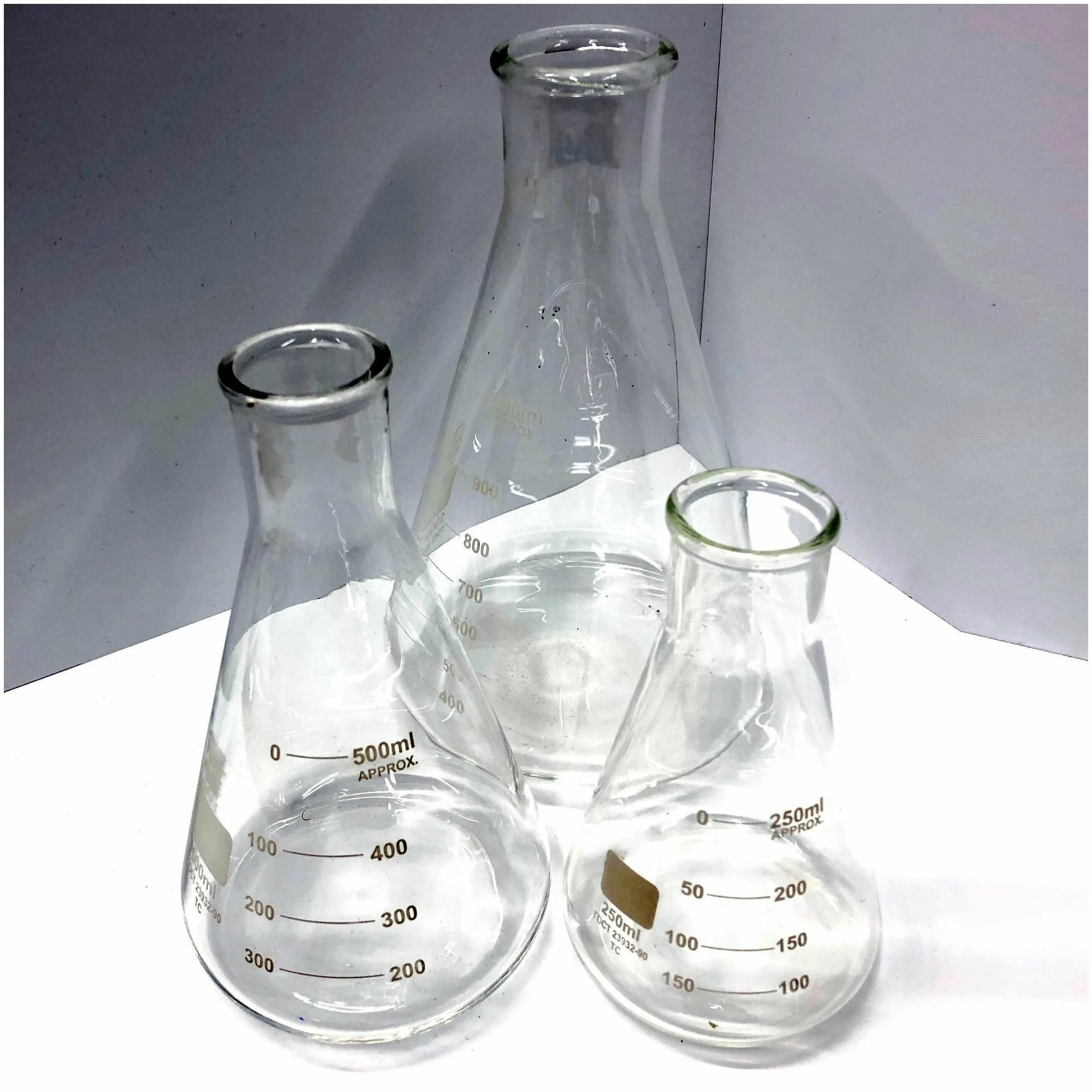 Колба_кн-2-500_34_тхс. Колба кн-2-250-50 тс. Колба кн-2-100-34 тс. Колба кн-2-250. Колба коническая кн-2- 250-50, 10000840.
