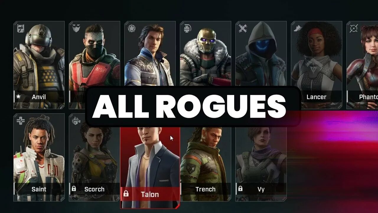 Rogues names