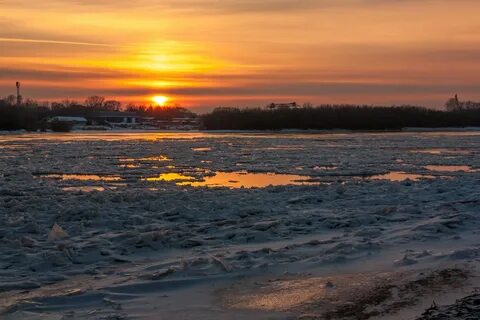 Омск в феврале