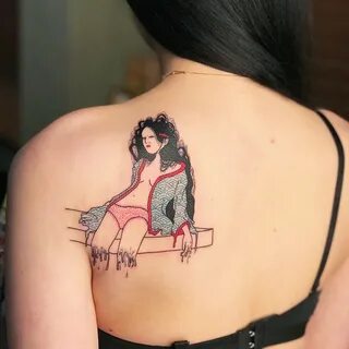 Womb tattoo