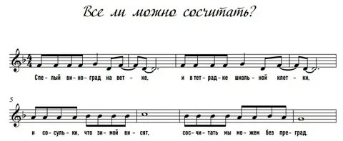Все можно посчитать песня