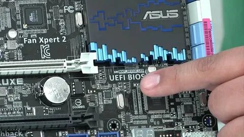 Сброс биоса на материнской плате asus