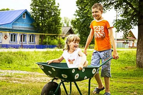 Дети в сельской местности