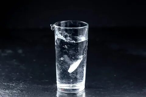 A glass