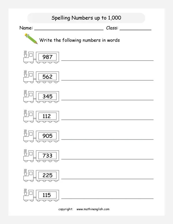 Reading and writing 3