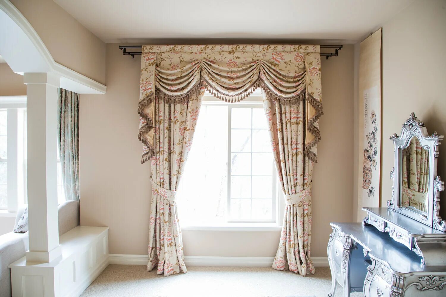 Красивые шторы. Тюль. Как оформить шторы. Необычные шторы. Занавески тюль.