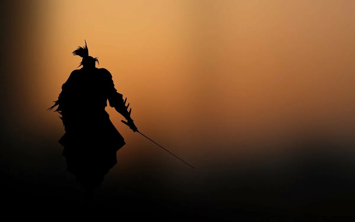 Own shadow