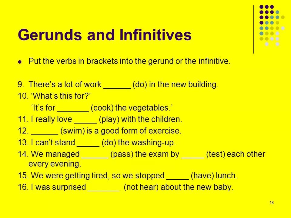 Герундий и инфинитив упражнения 8 класс. Задания на Gerund и Infinitive. Инфинитив в английском упражнения. Герундий и инфинитив в английском задания. This verb to infinitive