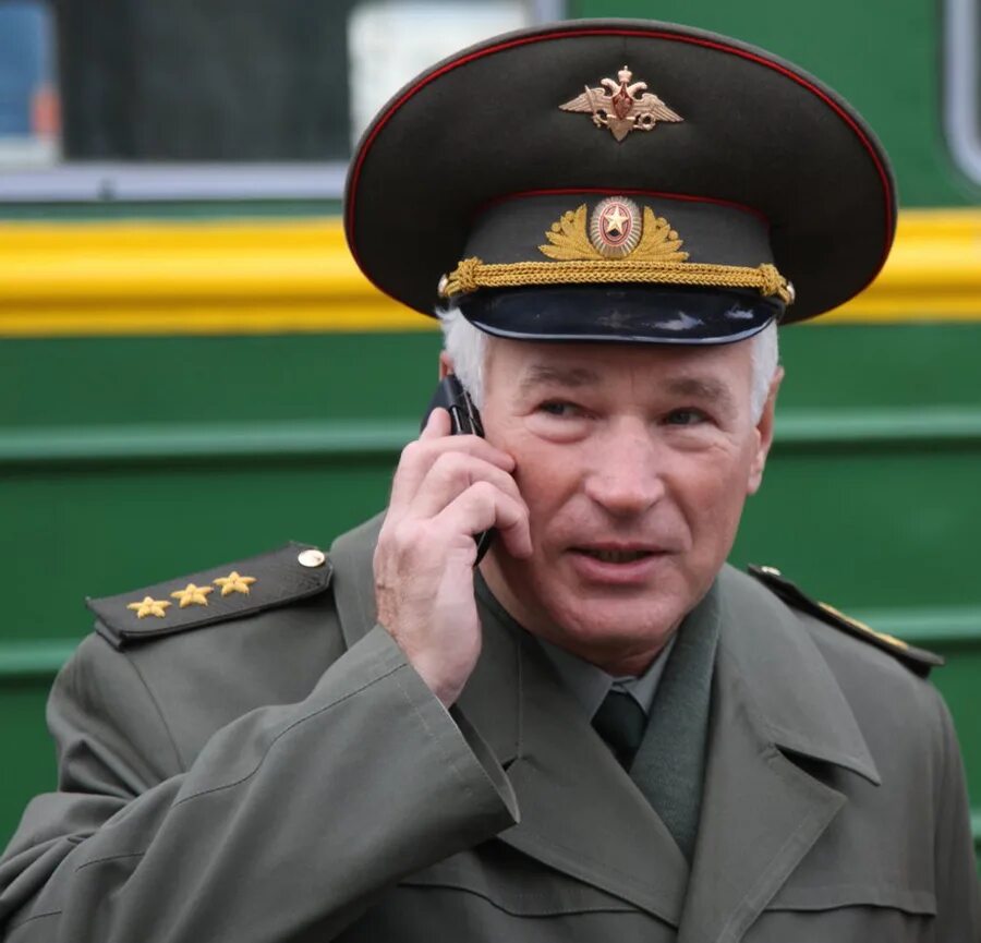 Генерал-полковник Барынькин. Бывший командующий московским военным округом
