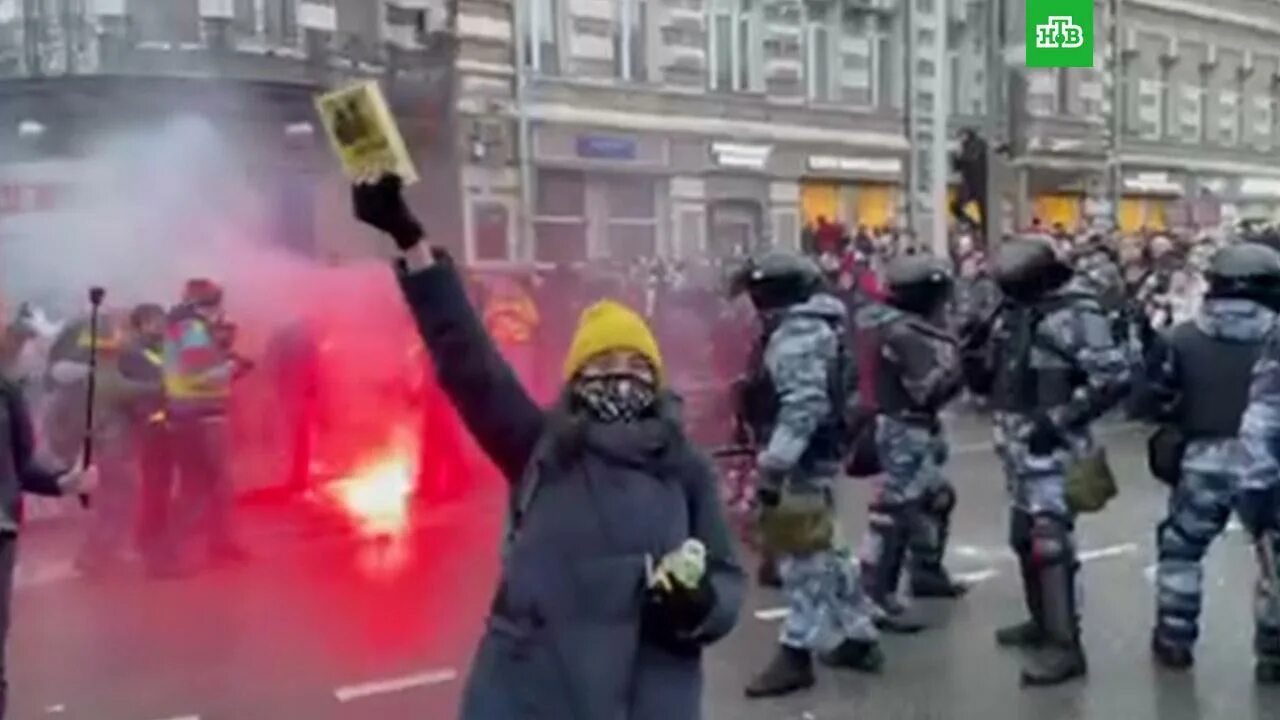 Нападение на омон. Массовые беспорядки на Украине.