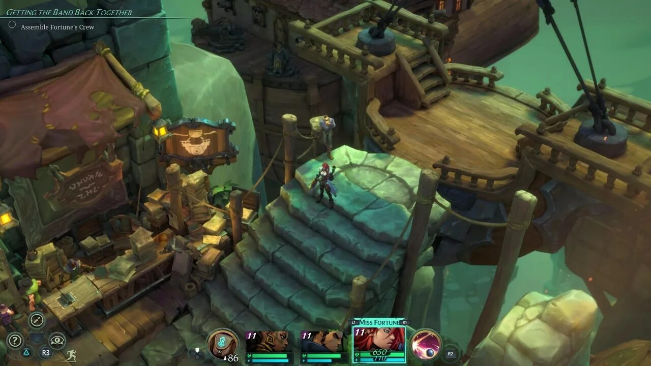 Ruined king story. Ruined King: a League of Legends story. Гангпланк руинед Кинг. Ruined King геймплей. Руинед Кинг Логово барона.