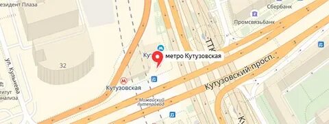Кутузовский 32 метро