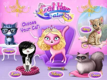 Cat hair salon birthday