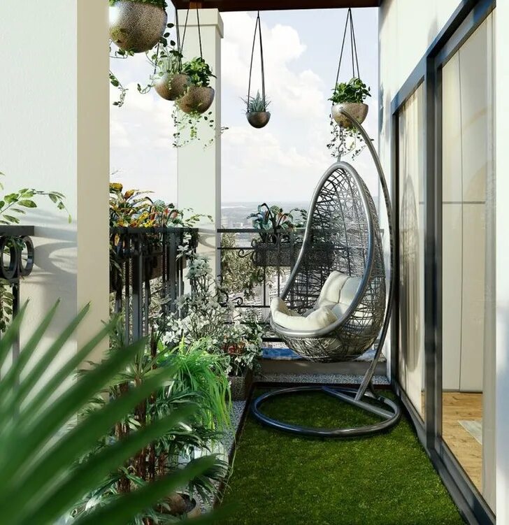 Зимний сад на лоджии. Прозрачный балкон оформление.