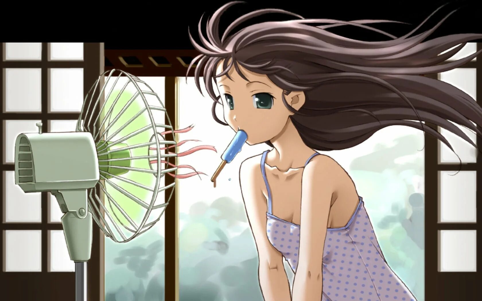 Fan animation. Fan animation