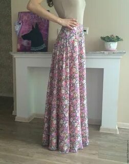 Сшить юбку из вискозы