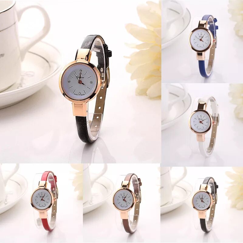 часы с тонким ремешком