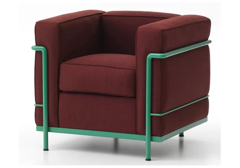 Two armchairs. Lc2 Armchair от le Corbusier. Кресло lc2. Lc2 Ле Корбюзье. Кресло Ле Корбюзье.