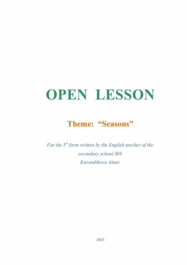 Open lessons. Open lesson. welcome to the open lesson. open lesson invitation. open lesson plan in english.