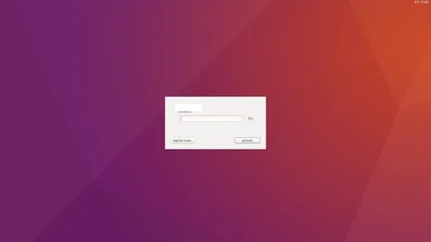 Экран ubuntu